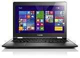 Lenovo YOGA 500 35,6 cm (14 Zoll Full HD IPS) Convertible Laptop (Intel Core i3-5020U, 2,2GHz, 4GB RAM, 128GB SSD, Intel HD Grafik 5500, Touchscreen, Windows 10) schwarz