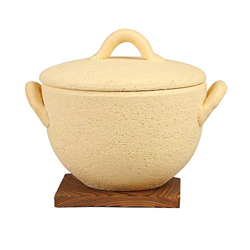 長谷園 陶珍 「優」粉引(ごはん約1合分) 電子レンジ可 NCT-77