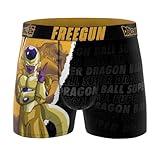 FREEGUN Boxer Homme Dragon Ball Super (L, Golden Freezer DBS14)
