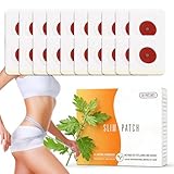 Patch Minceur 30 Pièces, Patchs Minceur Naturels, Patch Amincissant Ventre, Patchs Amincissants Discrets et Confortables pour le Soin du Corps, Confort Invisible,pour Ventre Plat & Taille Affinée