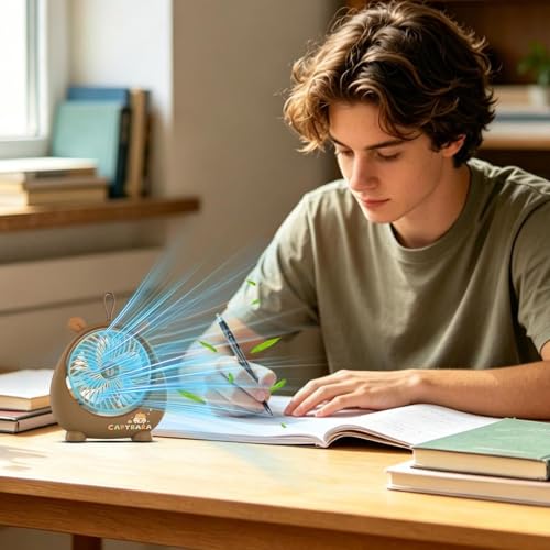 Ventilateur de table mignon et outil de refroidissement portable - 4