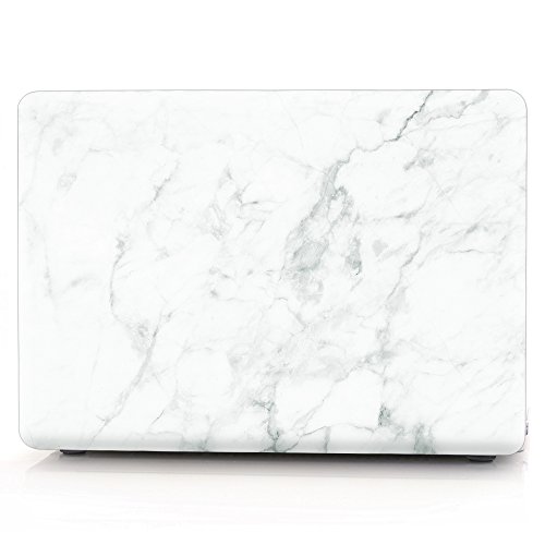 CIAOYE(TM) MacBook Air 13.3 Inch Decal Paster Vinyl Sticker Skin Anti-Scratch Removable Colorful Sticker Cover for Apple MacBook Air 13-Inch Model A1466 A1369(White Mable)