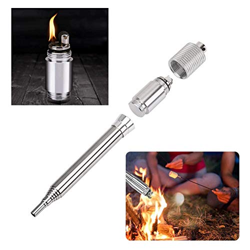 Richaoll Outdoor Cooking Survival Blow Fire Tube Tragbare Fire Starter Tube Einziehbare Edelstahl Camping Blow Fire Tube… – Bild 7