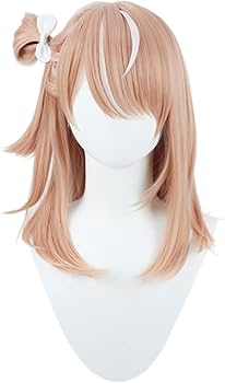 Amazon.co.jp: コスプレウィッグ 五十嵐梨花 ピンク 耐熱 ウィッグ