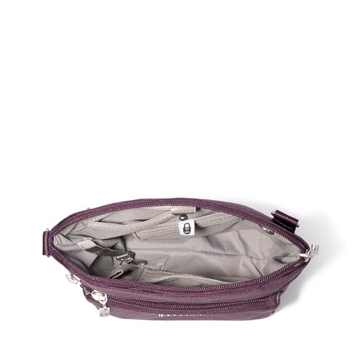 Image of Baggallini Modern Pocket Crossbody Bag for Women, 8.5 inchx8.5 inch Handbag Purse with RFID, Lightweight Water-Resistant