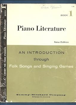 Paperback Piano Literature Book 1 Fork Songs and Singing Games Book