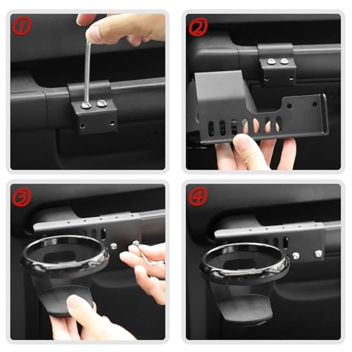 Portavasos para Pasajero Jeep Wrangler JK 2007-2010 miniatura 7