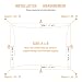 Duerer Toldo Vela de Sombra Rectangular 3x4M, 95% de protección Rayos UV,...
