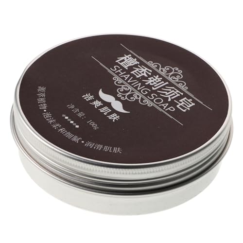 MERRYHAPY El Jabón De Afeitar Para Hombres Crea Espuma En Barras De Jabón De Afeitar, Ideales Para Un Suave, Hidrata Y Protege El Café