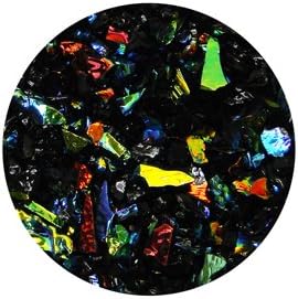 3 Oz Dichromagic Frit On Black - 96 Coe