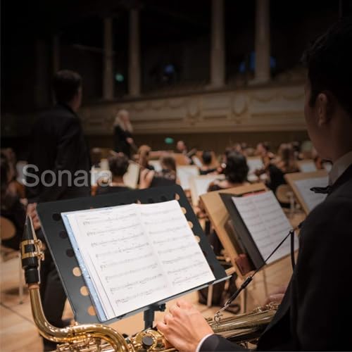 ESTANTE SUPORTE DE PARTITURA REFORÇADO SONATA SP06 CHAPA AÇO