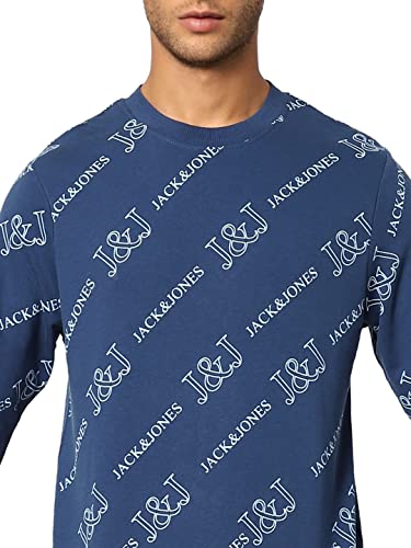 Image of JACK & JONES Men's Cotton Round Neck Sweatshirt