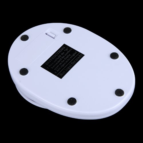 Anself Display de LCD portátil Digital eletrônica cozinha escala 5kg/1G comida parcela pesando equil