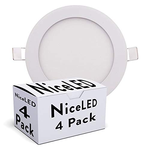 Pack 4 Placas LED 6W 600Lm 6000ºK 40.000H [JL GP LZ 1 PK4 AP] | Greenice