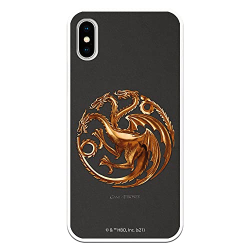 Personalaizer Carcasa para iPhone X - XS - Got Targaryen Metal