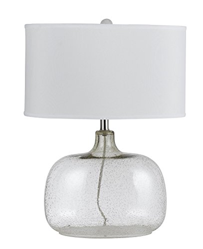 Cal Lighting BO-2262TB Christy Clear Glass Table Lamp