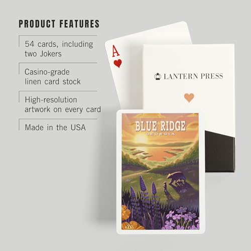 Baraja de Cartas Lantern Press Póker 52 Cartas miniatura 3