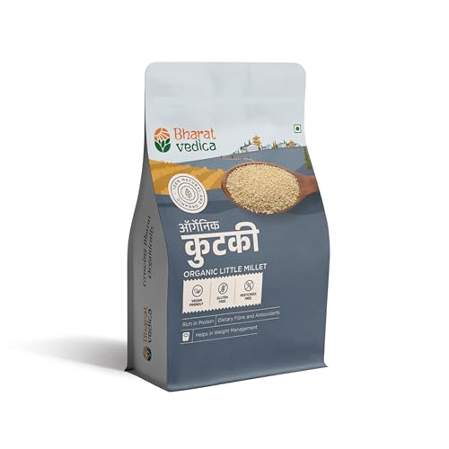 Image of Bharat Vedica Organic Kutki (Little) Millet | 100% Natural & Gluten-Free | Rich in Fibre & Protein | Vegan-Friendly | 1 kg
