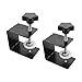 Hordion 2Pcs Drawer Installation Clamps, Steel C Clamp Jig Hardware Tools Universal, Adjustable Cabinet Installation Clamps Heavy Duty, Cabinet Drawer Fixing Clip for Cabinet, Tables, Desk Mount