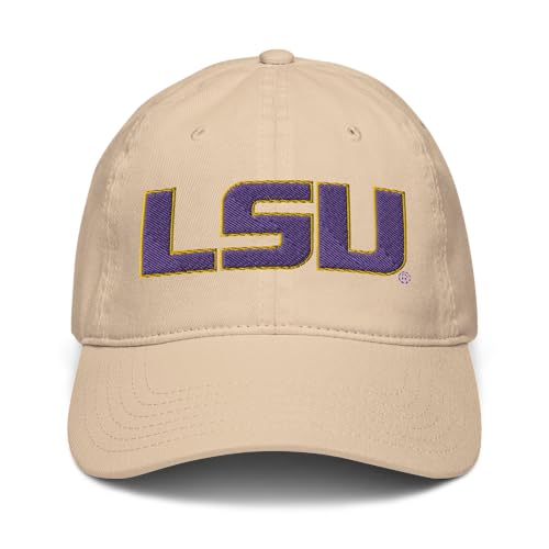 Gorra Ajustable Oficial LSU Tigers Mom Blanca miniatura 2
