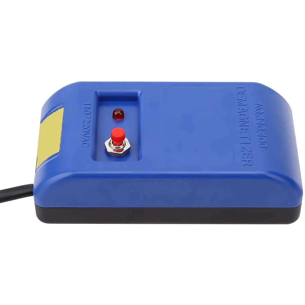 Kit de reparación de relojes, desmagnetizador eléctrico, herramientas de desmagnetización