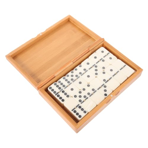 Jeu de dominos pour adultes interactif en bambou noble de chez KOMBIUDA