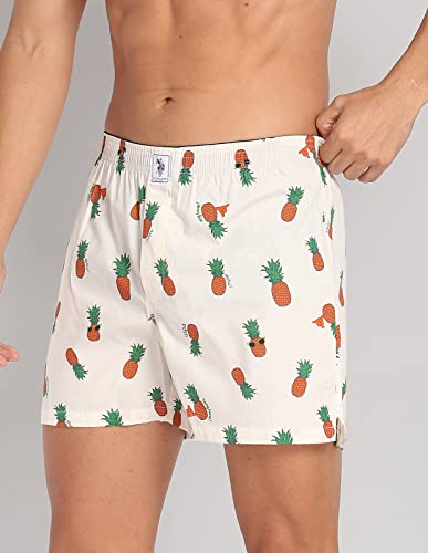 Image of U.S. Polo ASSN. Men's IYAC Back Pocket All Over Print Boxers - Pack of 1