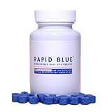 Dissolvable Blue Dye Tablets Multi-Use Leak Detection Drug Adulteration Prevention - 100 Tablets Per Bottle (100 Tablets)