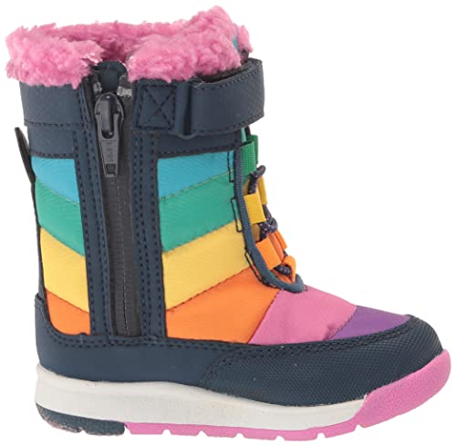 Merrell Alpine Puffer Jr Waterproof Backpacking Boot, Rainbow Multi, 4 Us Unisex Big Kid #TOP5