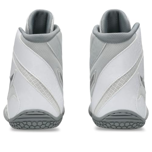 Image of ASICS Men Mesh Lace Up Wrestling Shoe