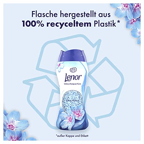 Lenor Wäscheparfüm, Wäscheduft, Lenor Aprilfrisch mit Duft von Frühlingsblumen, 15 Waschladungen (210 g) – Bild 6