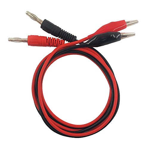 Dijkoo Jabinco Electronics TL-16 Banana to Large Alligator Test Lead Set