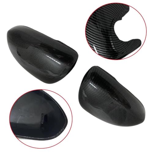 Couverture de rétroviseur Vauxhall Corsa D E style carbone