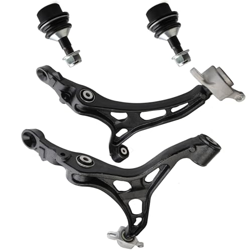 Front Lower Control Arm + Lower Ball Joint FITS for Dodge Durango 2011-15, for Jeep Grand Cherokee 2011-15, K642830 K642831 K500372 Front Suspension Lower Control Arm and Lower Ball Joint- 4pc Set