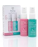 Antibacterial Quick Dry Brush Cleaning Spray & Makeup Sanitising Mist Set - Makeup Brush Cleaner Liquid - Brush Cleaner Solution & Daily Cleanse for Powders, Creams & Gels by Beauty Hygiene Plus
