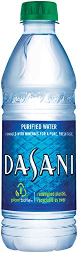 Dasani Water, Enhanced With Minerals, 16.9 Fl Oz Bottle (Pack of 8, Total of 135.2 Fl Oz) - Thumbnail 2