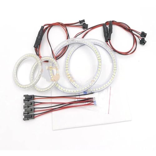 Kit halo para faros TT 8N ultra brillante con ojos de ángel led y anillos de luz diurna coche