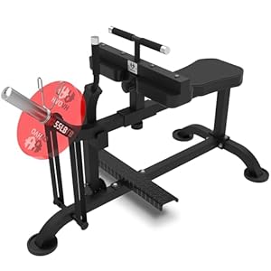 HVO JSCR501-2031A Sitzende Wadenmaschine Schwarz