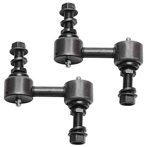 Detroit Axle - Front 2pc Sway Bars for Subaru Forester Outback B9 Tribeca WRX STI XV Crosstrek, 2 Stabilizer Sway Bar End Links Replacement