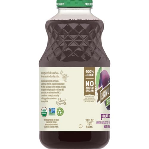 RW KNUDSEN Organic Prune Juice, 32 FZ