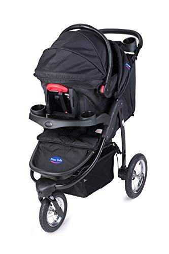 Carrinho de Bebe Triciclo, Prime Baby, Preto