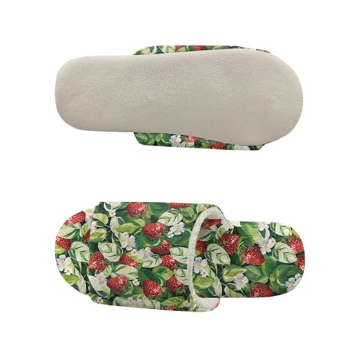 Fuzzy Slippers Lightweight Comfy Slippers Open Toe House Shoes Slip-On Slide Shoes for Bedroom4