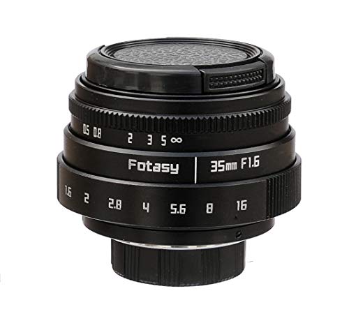 Image of Fotasy 3516E 35mm Adapter Ring for Sony E-Mount NEX Mirrorless Camera (Black)