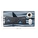 Shark Fin Water Desk Mat Non-Slip Laptop Writing Pad Large Keyboard Mousepad with Rubber Base 23.6
