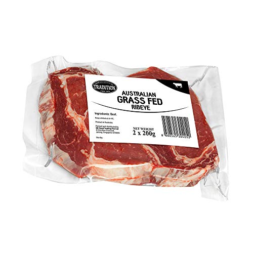 Tradition Australian Chilled Grass Fed Beef Ribeye 2 x 200g