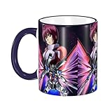 機動戦士ガンダム 保温 大容量 おしゃれ マグカップ かわいい コーヒーカップ ティーカップ 330ml 陶器製 食器、カップ ギフト プレゼント オフィスや家庭に最適 Navy Blue
