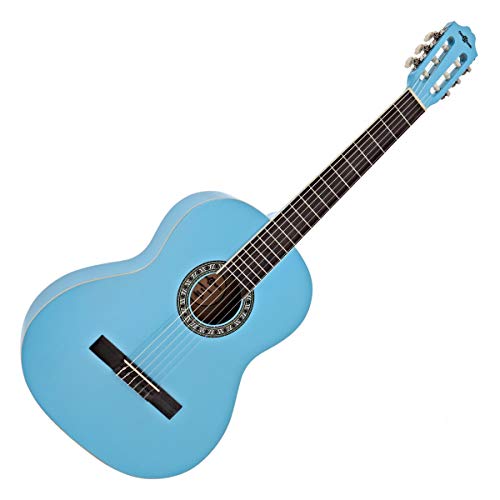 Konzertgitarre von Gear4music, Blau Konzertgitarre von Gear4music, Blau