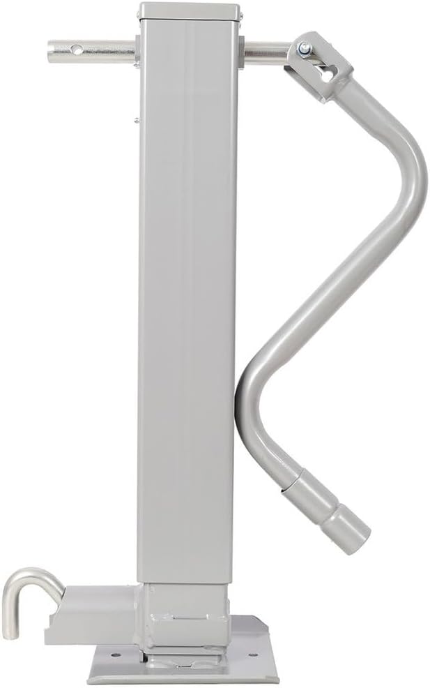 12000lbs Capacity Heavy-Duty Trailer Jack, No Mount Square Jack Tube,26 Inch Travel, Heavy-Duty Square Tube, for Lift Utility Trailer, RVs, Campers, Boat