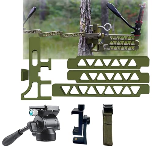 Adjustable 8-Inch Saddle Camera Arm for GoPro or Smartphone | Stable Outdoor Filming Mount for Hunting Wildlife and Adventure Videos