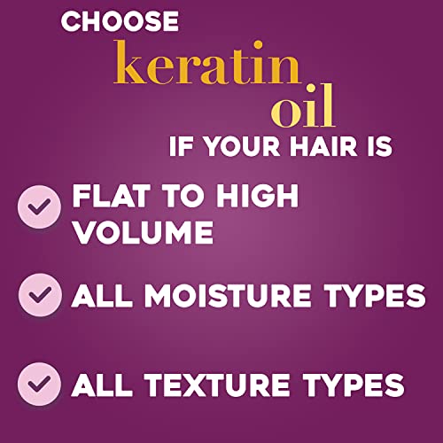 Ogx Anti-Breakage + Keratin Oil Fortifying Anti-Frizz Conditioner For Damaged Hair & Split Ends With Anti-Breakage + Keratin Oil Fortifying Anti-Frizz Shampoo For Damaged Hair & Split Ends #TOP4